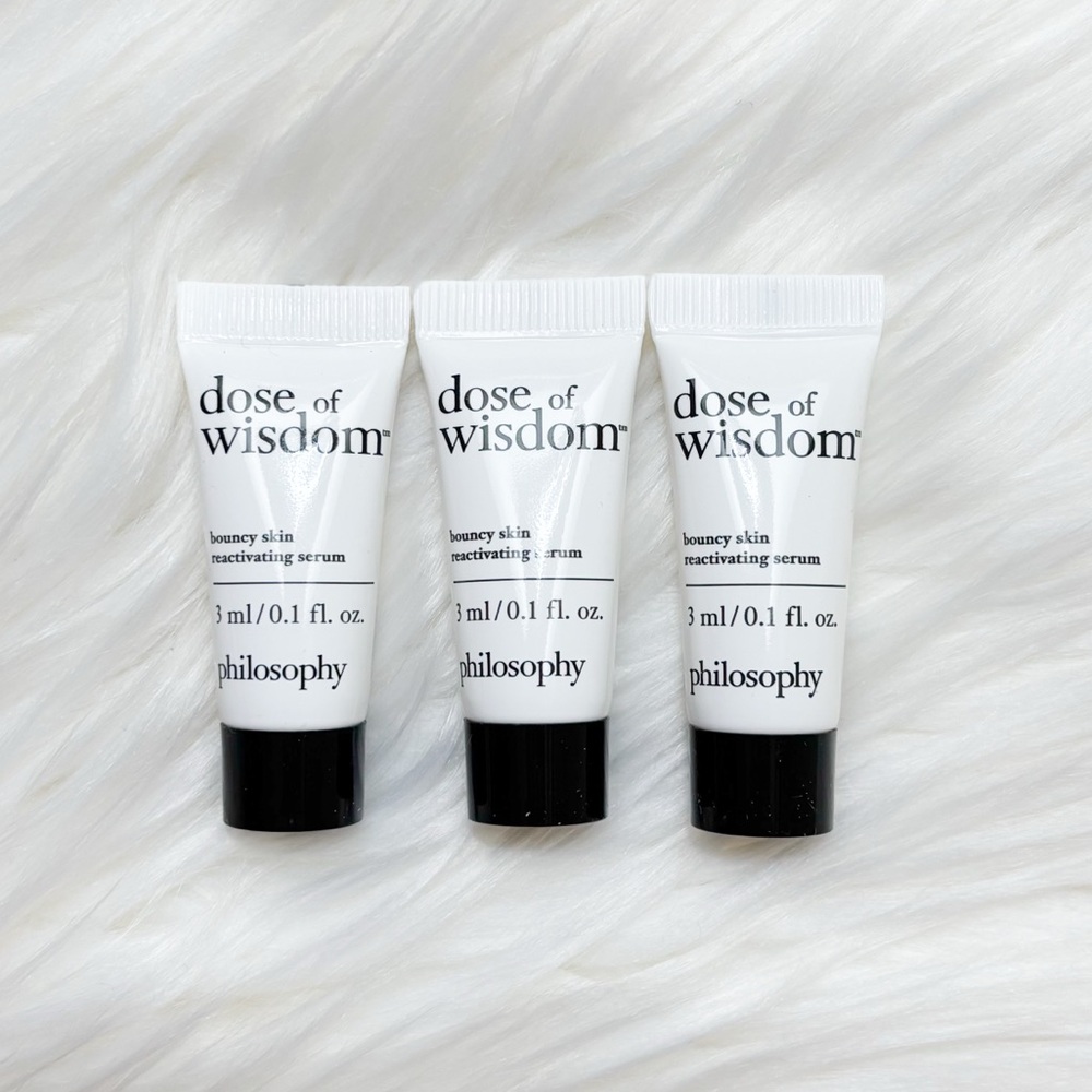 Philosophy Dose of Wisdom Bouncy Skin Reactivating Serum Mini Trio